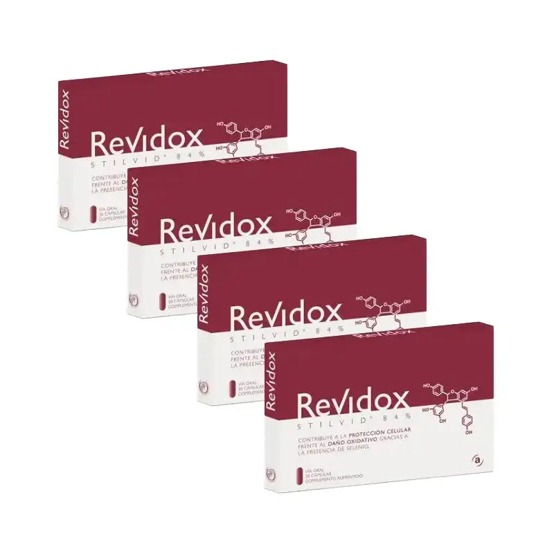 Revidox Stilvid, Pack 4 x 30 Cápsulas