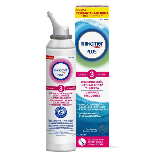 Rhinomer Plus+ F3 Usuarios Frecuentes Formato Ahorro , 200 ml