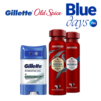 BLUEDAYS - OLD SPICE + GILLETTE 50% DTO. 2ª UD. (2 MARZO 2026)