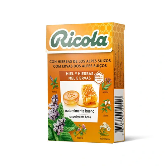 Ricola Ricola Caramelos Miel Y Hierbas , 50 gr