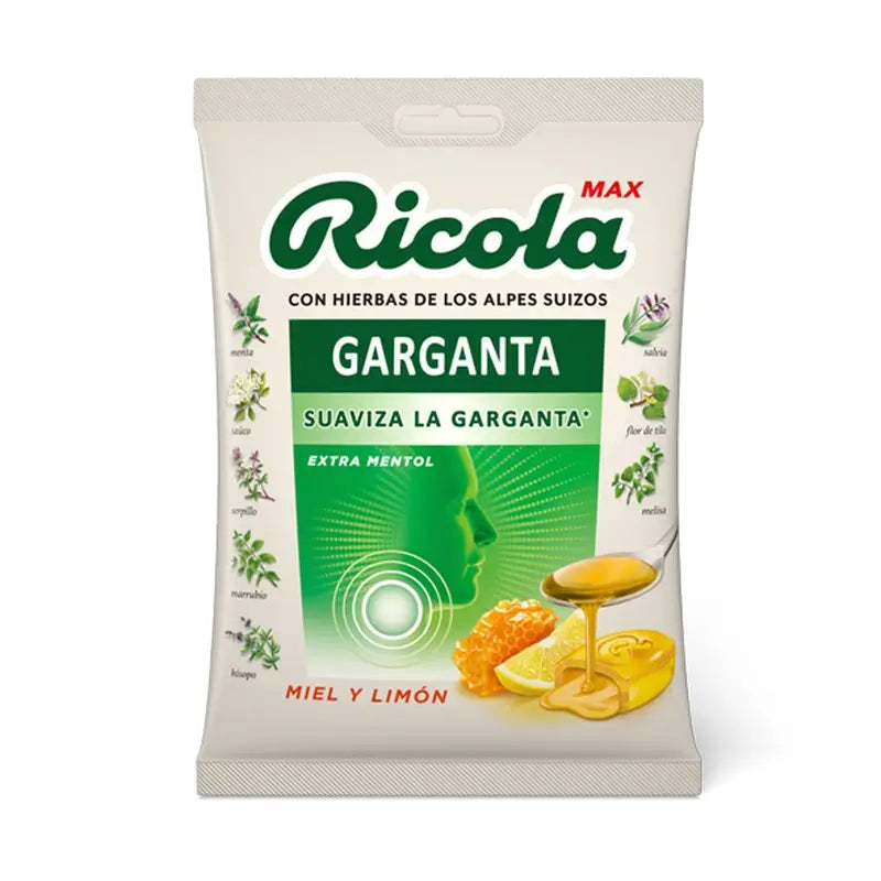 Ricola Ricola Max Bolsa Miel Y Limon , 70 gr