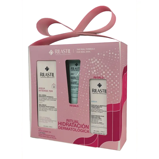 Rilastil Cracker Aqua Intense 40Ml + Aqua Limp 15Ml + Aqua Mascarilla 15Ml