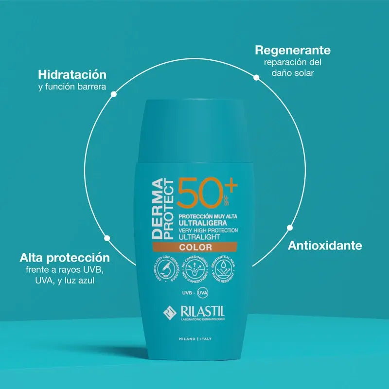 Rilastil Dermaprotect SPF 50+ Color, 50 ml