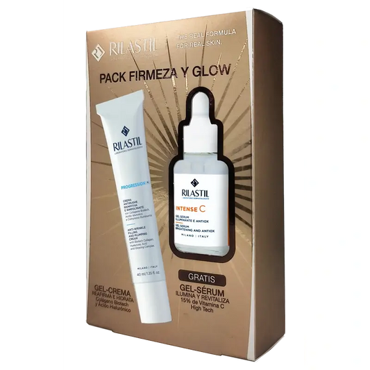 Rilastil Firmeza Y Glow Dermatologico, 40 ml + 15 ml