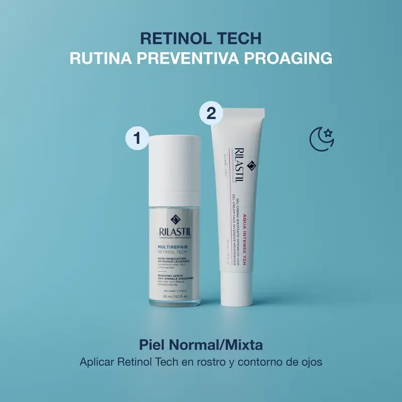 Rilastil Multirepair Retinol Tech Serum, 30 ml