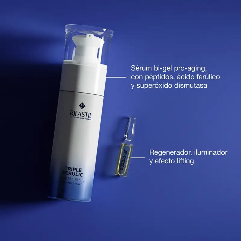 Rilastil Pack Navidad Radiance, 30 ml + 10 ampollas x 1,5 ml