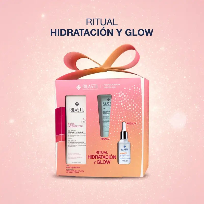Rilastil Regalo Glow Dermatologico, 40 ml + 15 ml + 15 ml