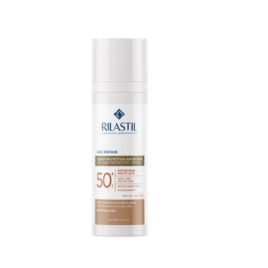 Rilastil Sun System Age Repair Fotoprotector Antiedad Spf50+ Color, 50 ml