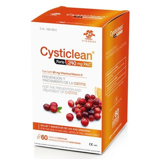 Cysticlean Forte 240Mg, 60 Capsulas