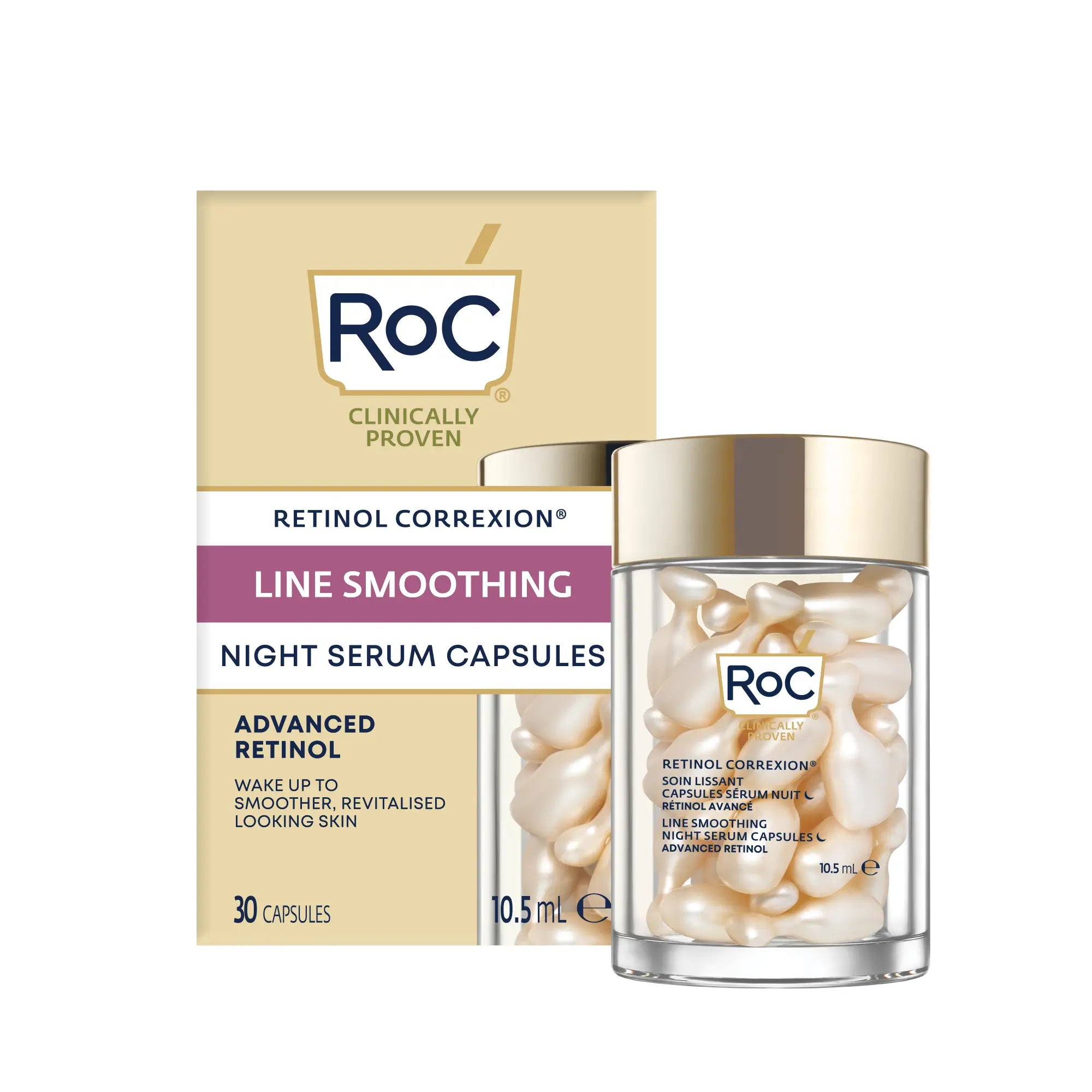 Roc Skincare Iberia Roc® Line Smoothing Sérum En Cápsulas 30Uds
