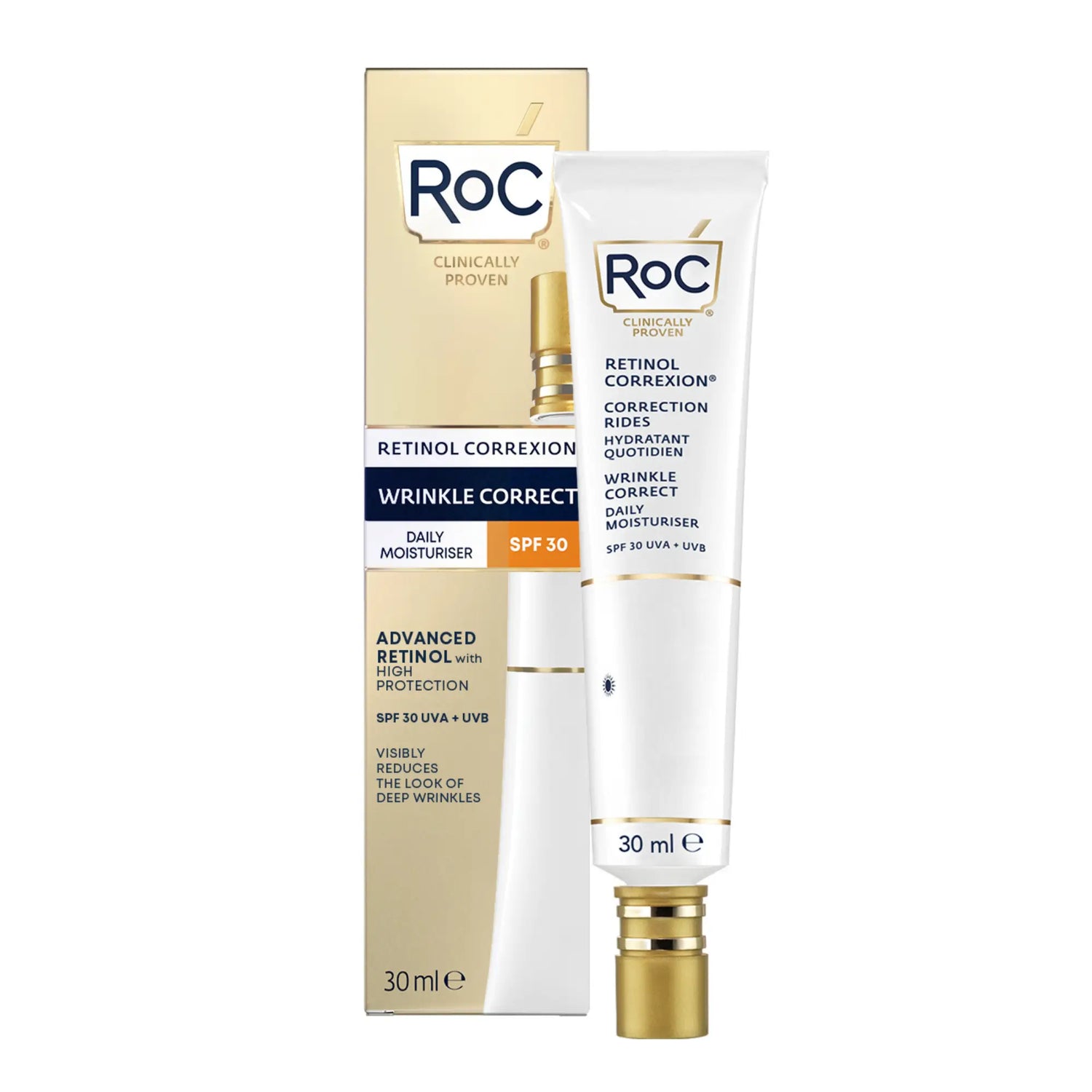 Roc Skincare Iberia Roc® Wrinkle Correct Crema Día Spf30 30Ml