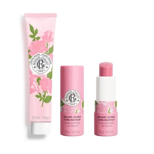 Roger & Gallet Rose Pack Crema De Manos + Bálsamo Labial
