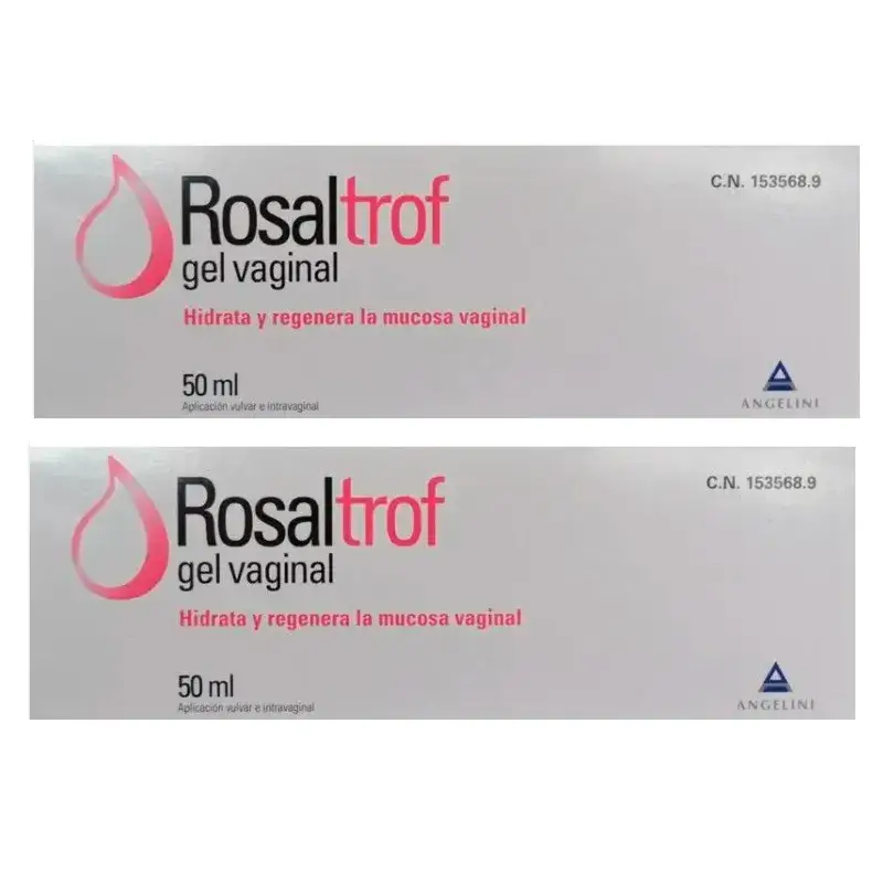 Rosaltrof Gel Vaginal, Pack 2 x 50 ml