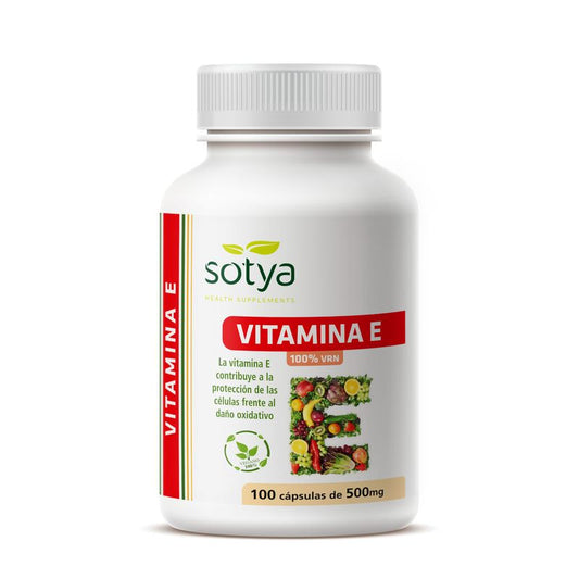 Sotya Vitamina E 100% Cdr, 100 Cápsulas