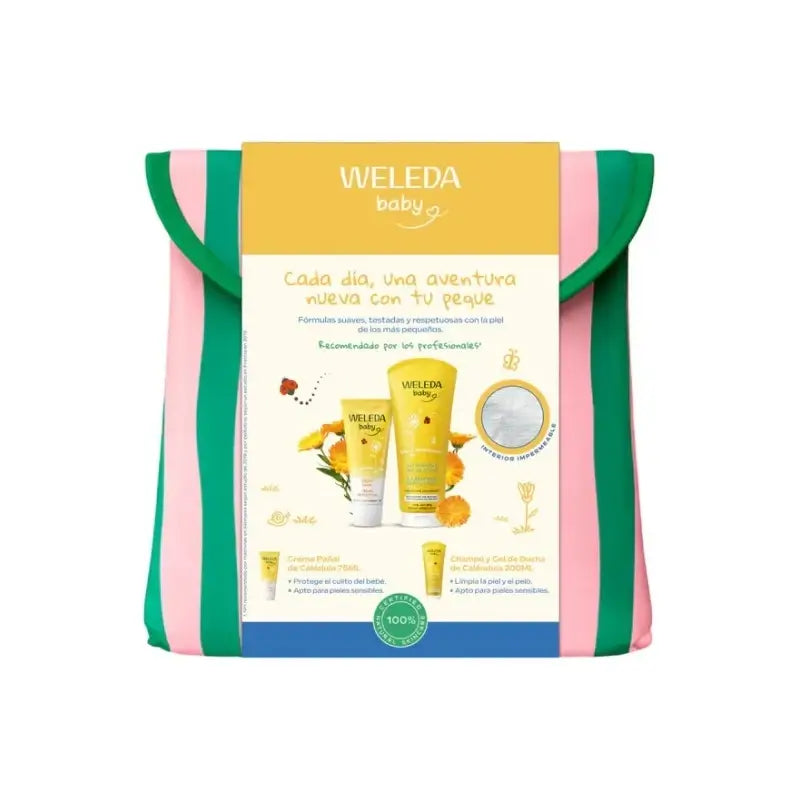 Rutina Baby Caléndula con neceser para verano