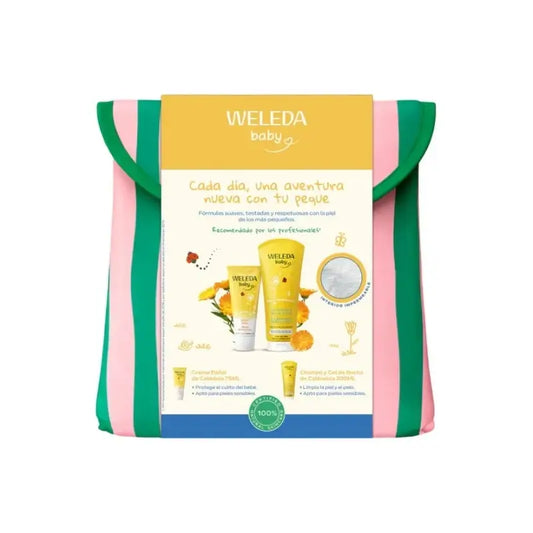 Rutina Baby Caléndula con neceser para verano