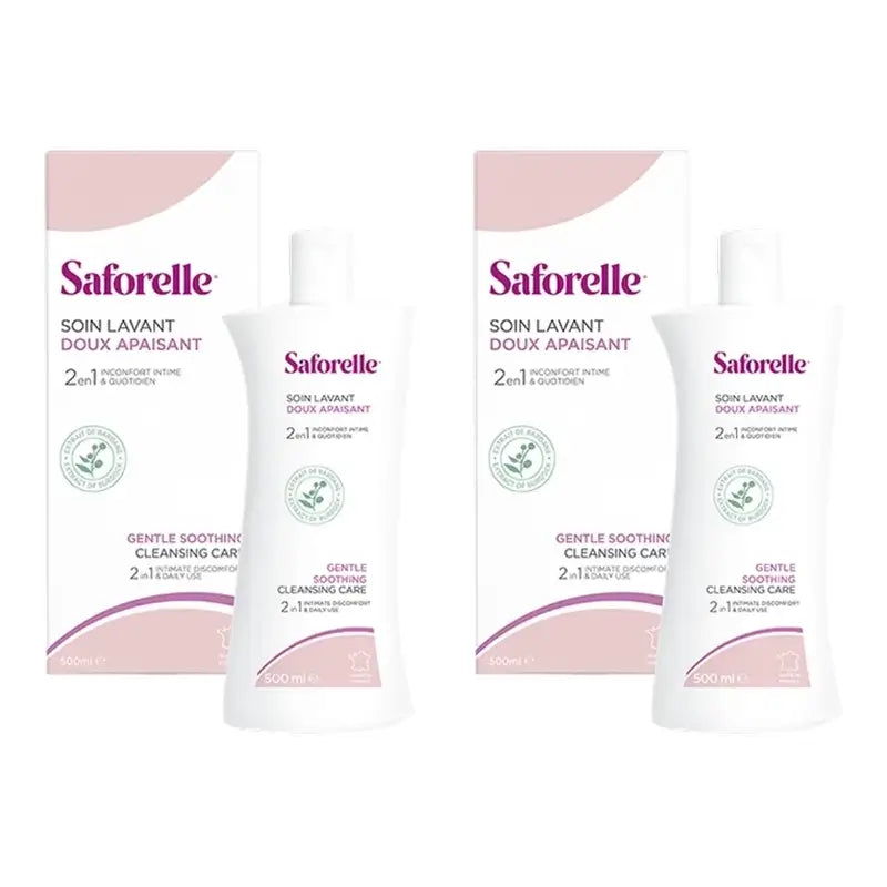 Saforelle Cuidado Intimo Activo Pack 2 x 500 ml