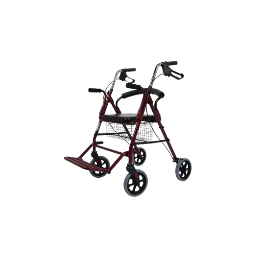 Sanitec Silla Rollator Con Frenos En Empuñadura , 1 unidad