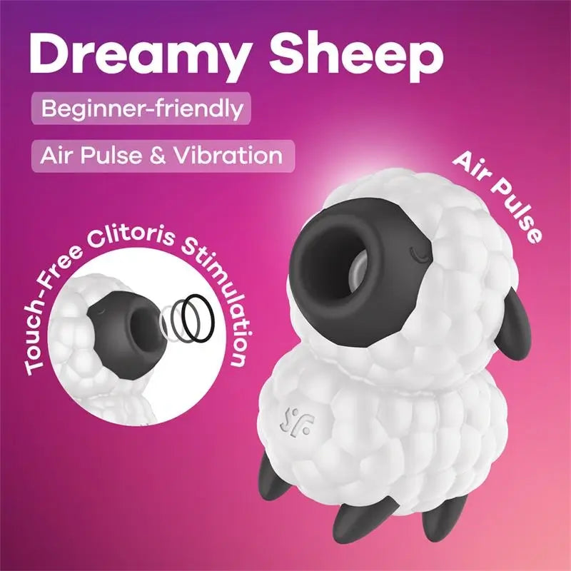 Satisfyer Dreamy Sheep Succionador Con Vibración