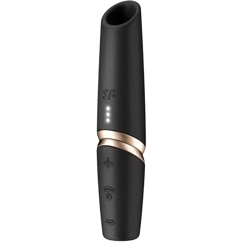 Satisfyer Perfect Kiss Estimulador Clítoris Por Ondas Negro / Dorado