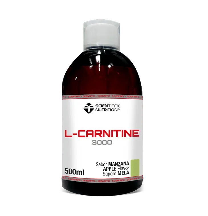 Scientiffic Nutrition L-Carnitina Liquida Manzana 3, 500 ml