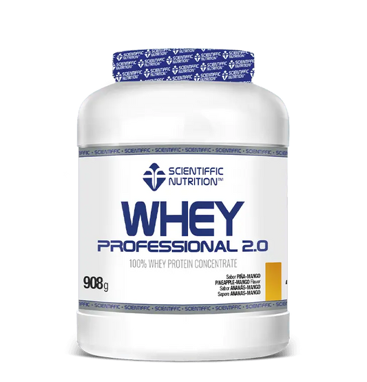 Scientiffic Nutrition Whey Professional 2.0 Piña-Mano, 908 g