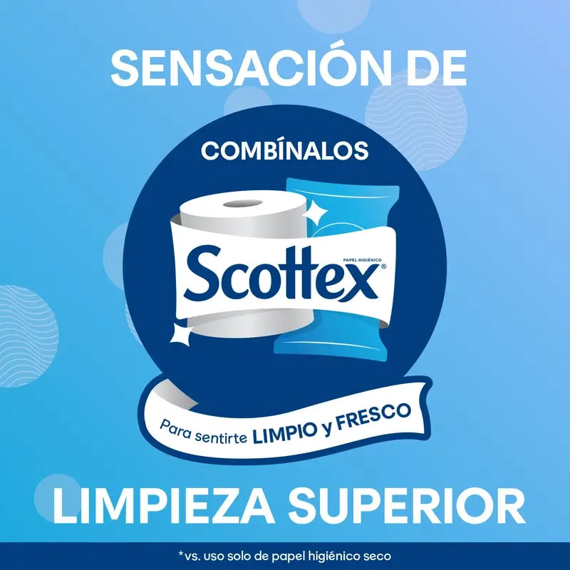 Scottex Fresh Papel Higiénico Húmedo , 74 unidades
