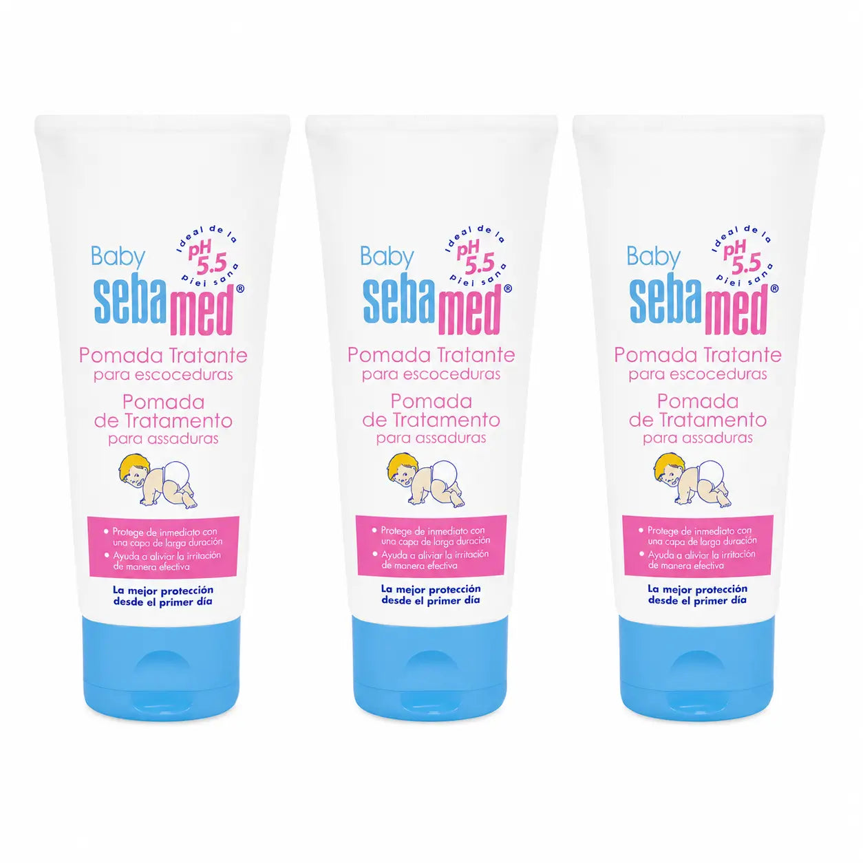 Sebamed Baby Pomada Tratante 100 Ml , pack 3