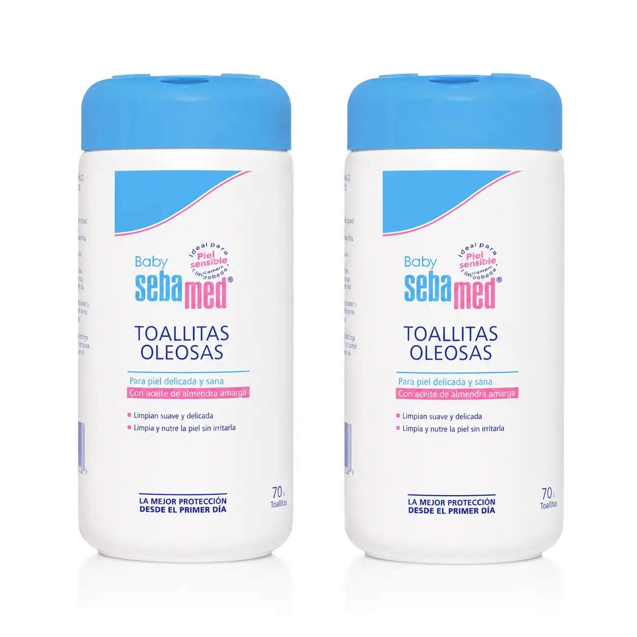 Sebamed Baby Toallitas Oleosas 70 Unidades , pack 2