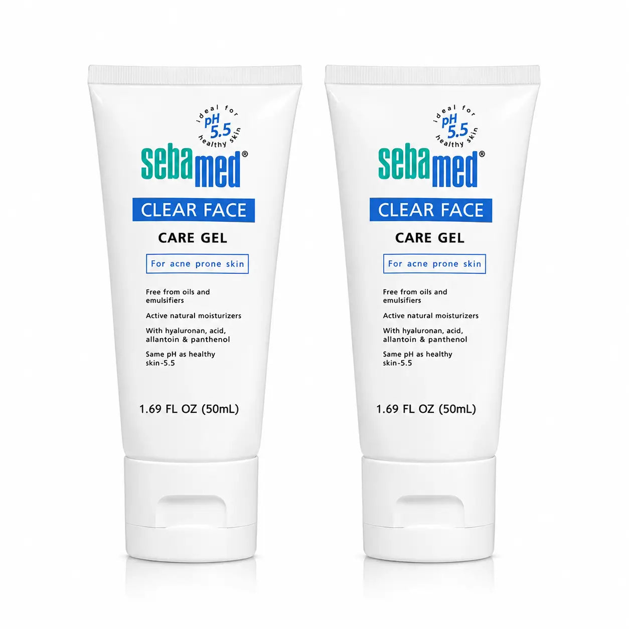 Sebamed Clear Face Gel Hidratante 50 Ml , pack 2
