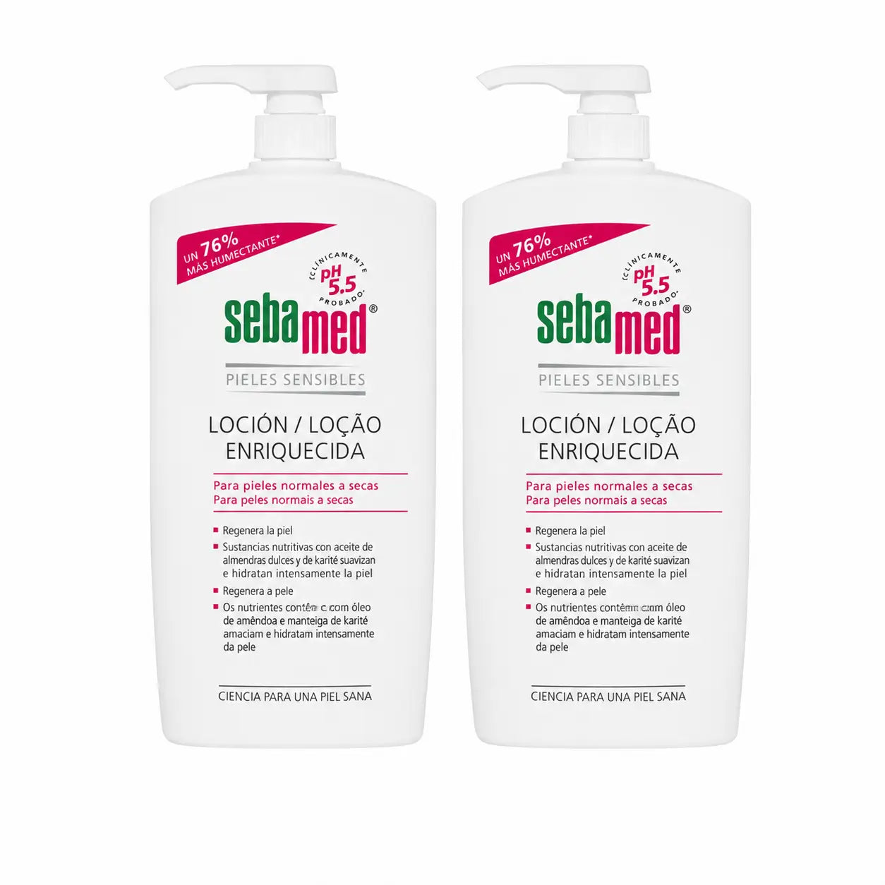 Sebamed Loción Enriquecida 1000 Ml , pack 2