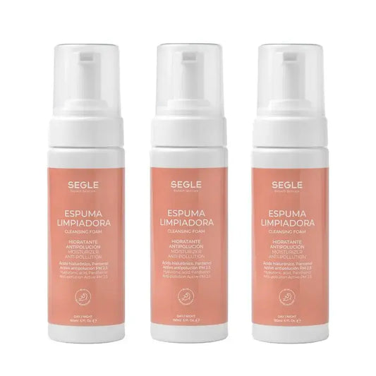 Segle Clinical Espuma Limpiadora Espuma, 3x150 ml