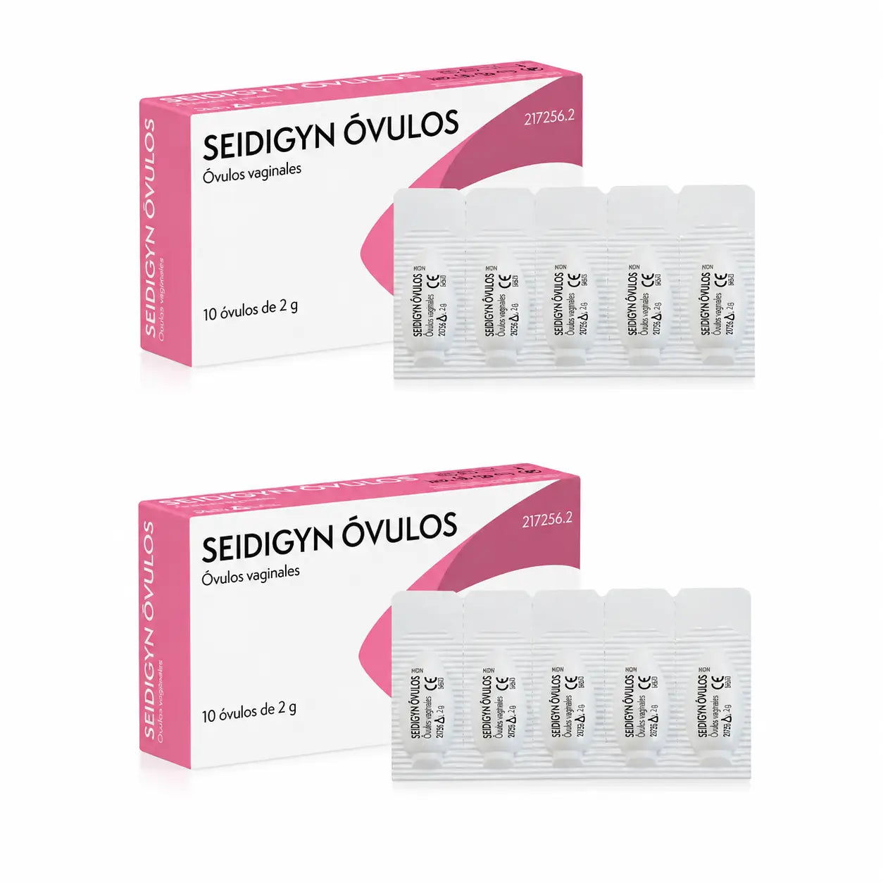 Seid Ovulos Sequedad Vaginal,10 Ovulos , pack 2