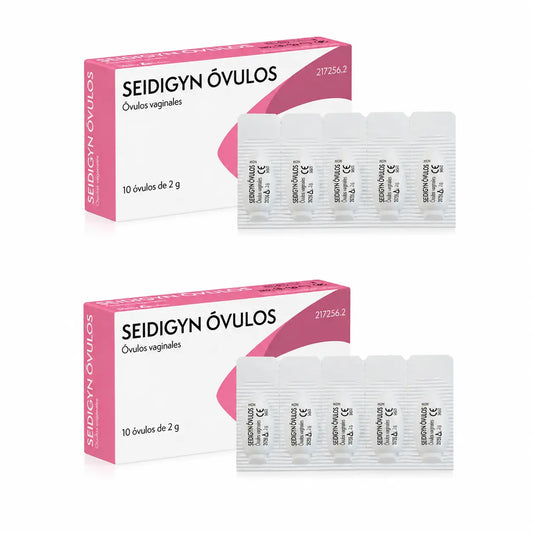 Seid Ovulos Sequedad Vaginal,10 Ovulos , pack 2