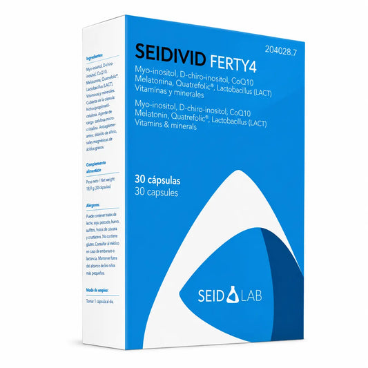 Seidivid Ferty4 Complemento Alimenticio, 30 Cápsulas