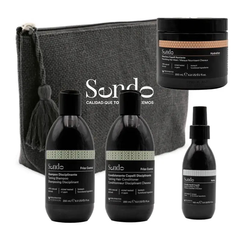 Sendo Rutina Frizz Para Cabello Encrespado