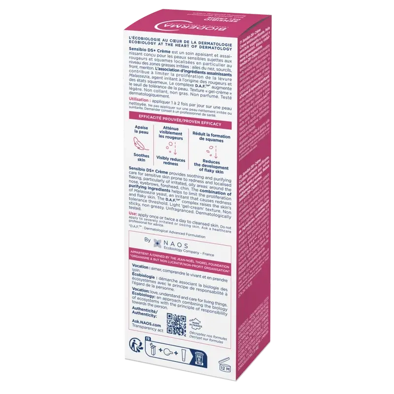 BIODERMA  Sensibio Ds+ Crema 40 ml