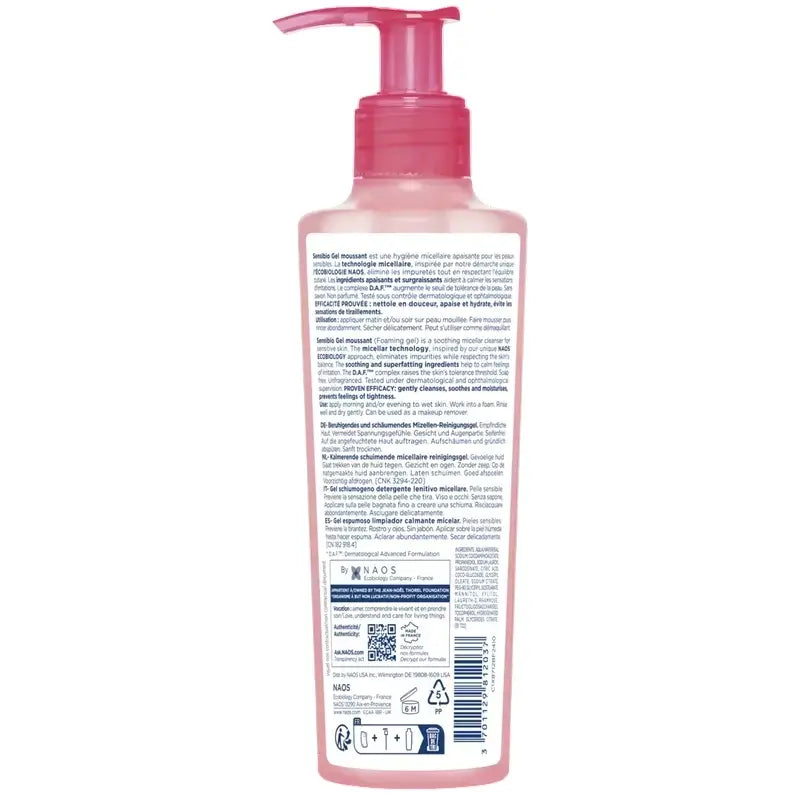 BIODERMA  Sensibio Gel Moussant 200 ml
