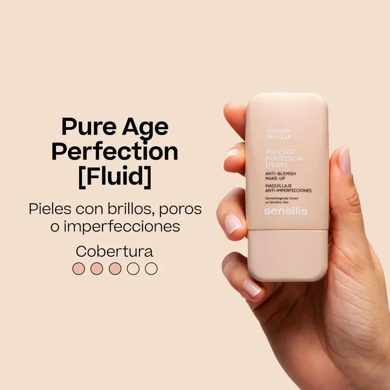 Sensilis Pure Age Perfection Make-Up & Treatment 30 ml - 02 Sand