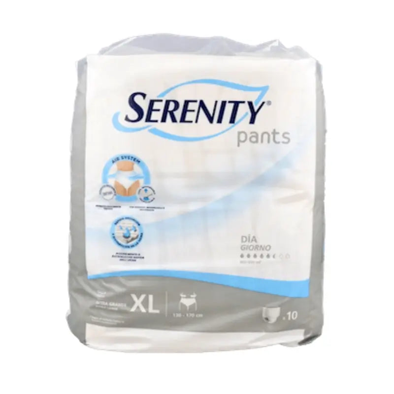 Serenity Pants Extra Grande Dia 80 unidades