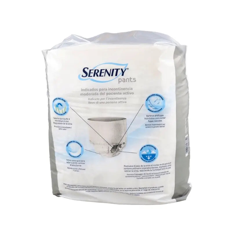 Serenity Pants Extra Grande Dia 80 unidades