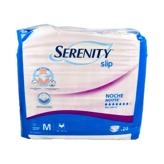 Serenity Slip Noche Talla Mediana, 80 unidades