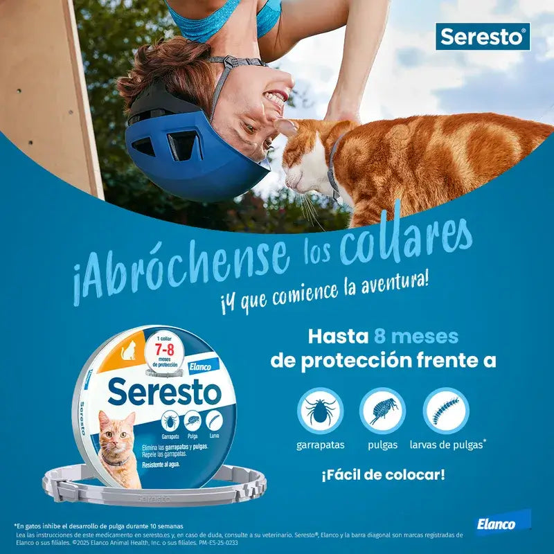 Seresto Collar Gatos Pack 2 uds
