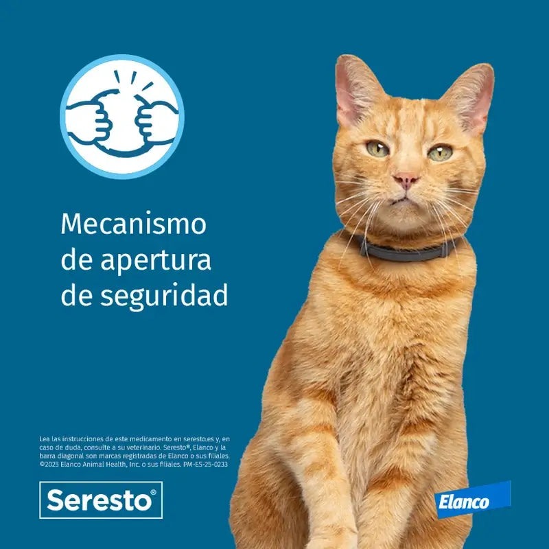Seresto Collar Gatos Pack 3 uds