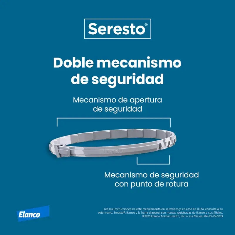Seresto Collar Gatos Pack 3 uds