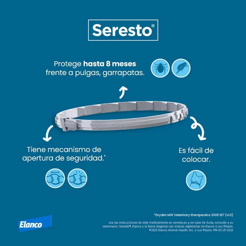 Seresto Collar Gatos Pack 3 uds