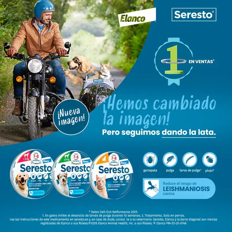 Seresto Collar Gatos Pack 3 uds