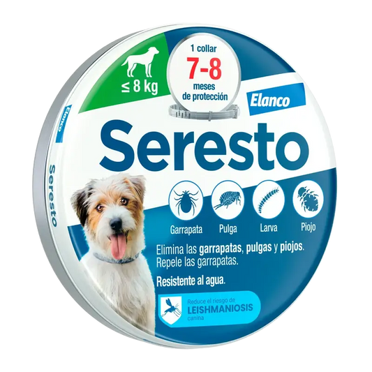 Seresto Collar Perros -8Kg Pequeño