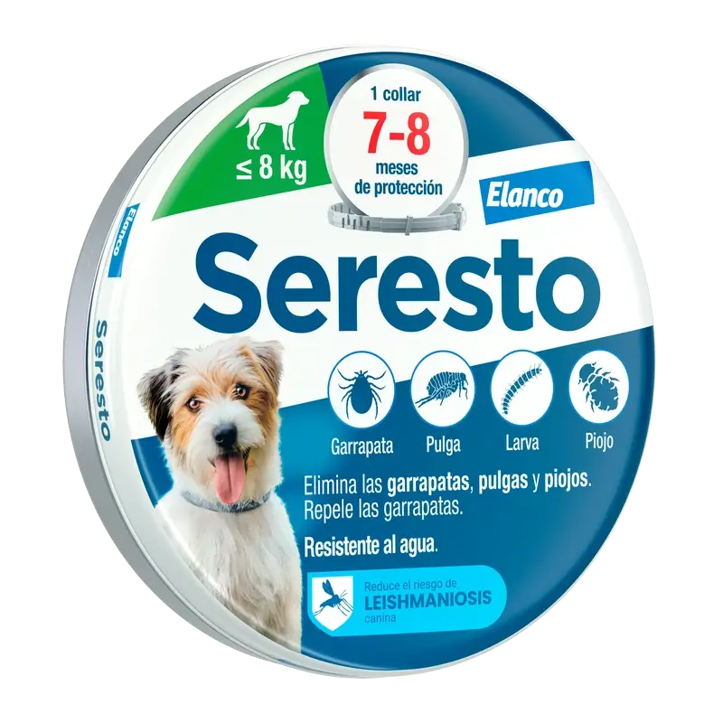 Seresto Collar Perros -8Kg Pequeño