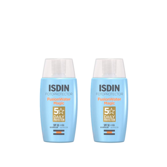 ISDIN Fusion Water  Magic SPF 50+ Fotoprotector 2 x 50 ml